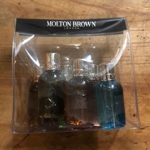Molton Brown travel pack. 1.7 oz. each unit.